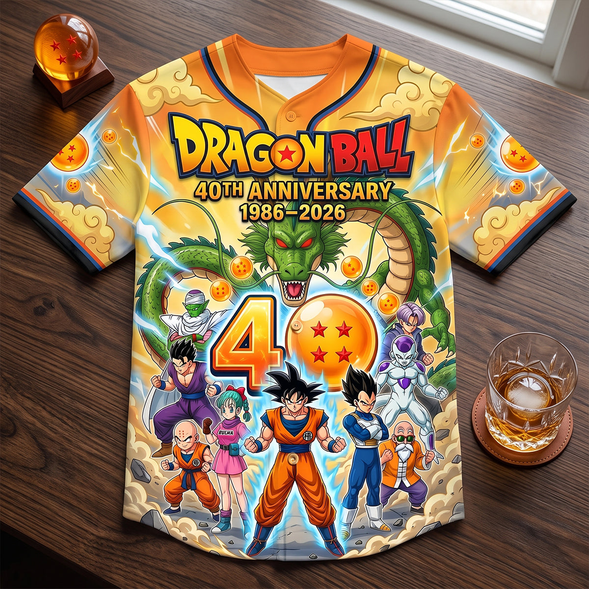 40th Anniversary Adventure Baseball Jersey - Personalized Gifts 02tytn260626-Homacus