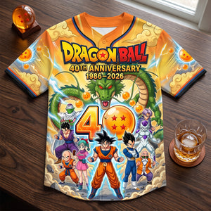 40th Anniversary Adventure Baseball Jersey - Personalized Gifts 02tytn260626-Homacus