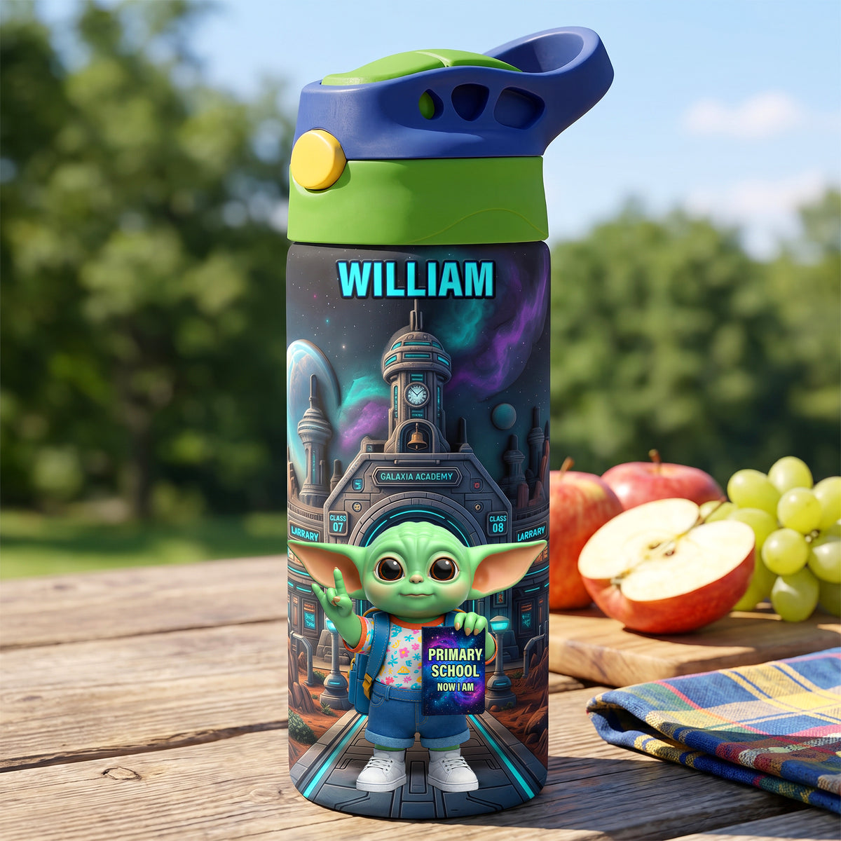 Galactic Academy 12oz Colorful Kid Tumbler Personalized Gifts For Kids 07TOQN280726-Homacus