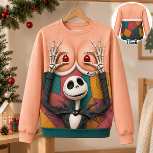 Mischievous Jingle Bell Shirt - Personalized Funny Gift For Christmas 03HADH191026-Homacus