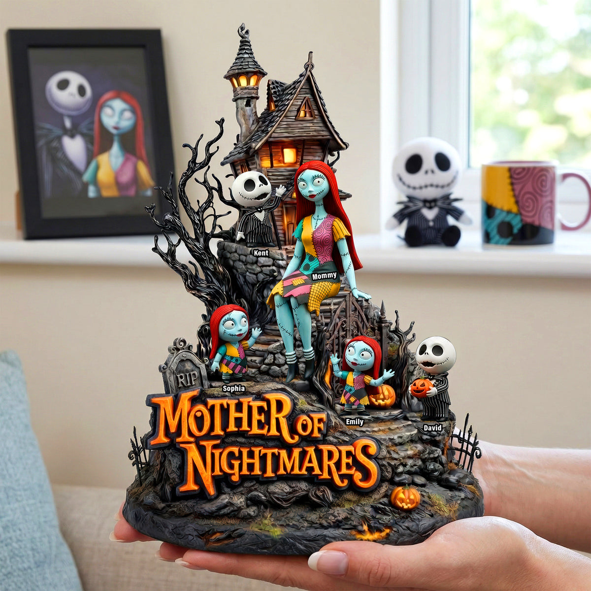 Horror Midnight Acrylic Plaque - Personalized Gifts For Mom 01TYQN300326-Homacus