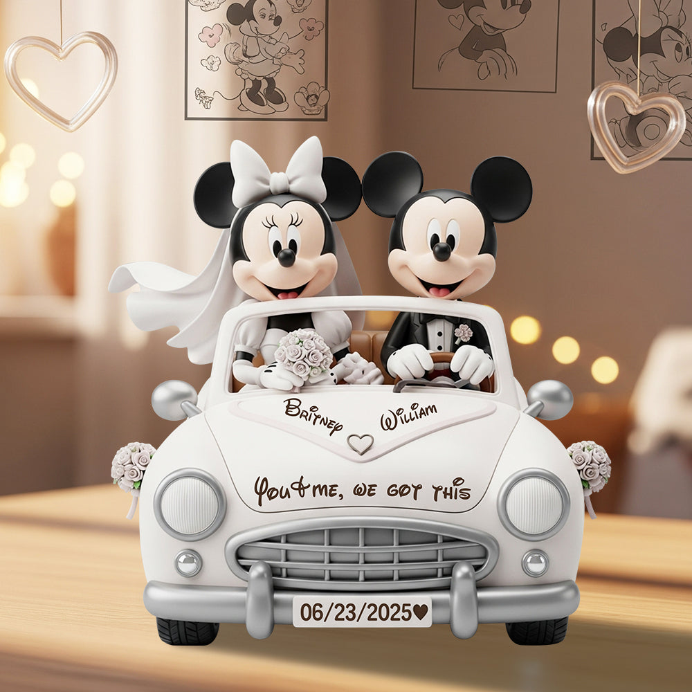 Couple Wedding Acrylic Plaque - Personalized Gifts For Couple 04TODT240625-Homacus