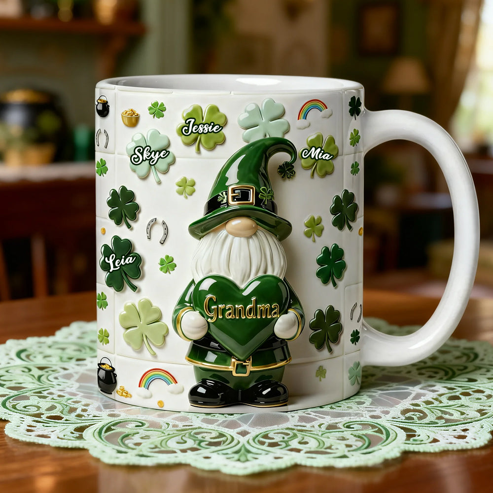 Lucky Coffee Mug - Personalized Gifts For Mother and Grandma 01tota130226-Homacus