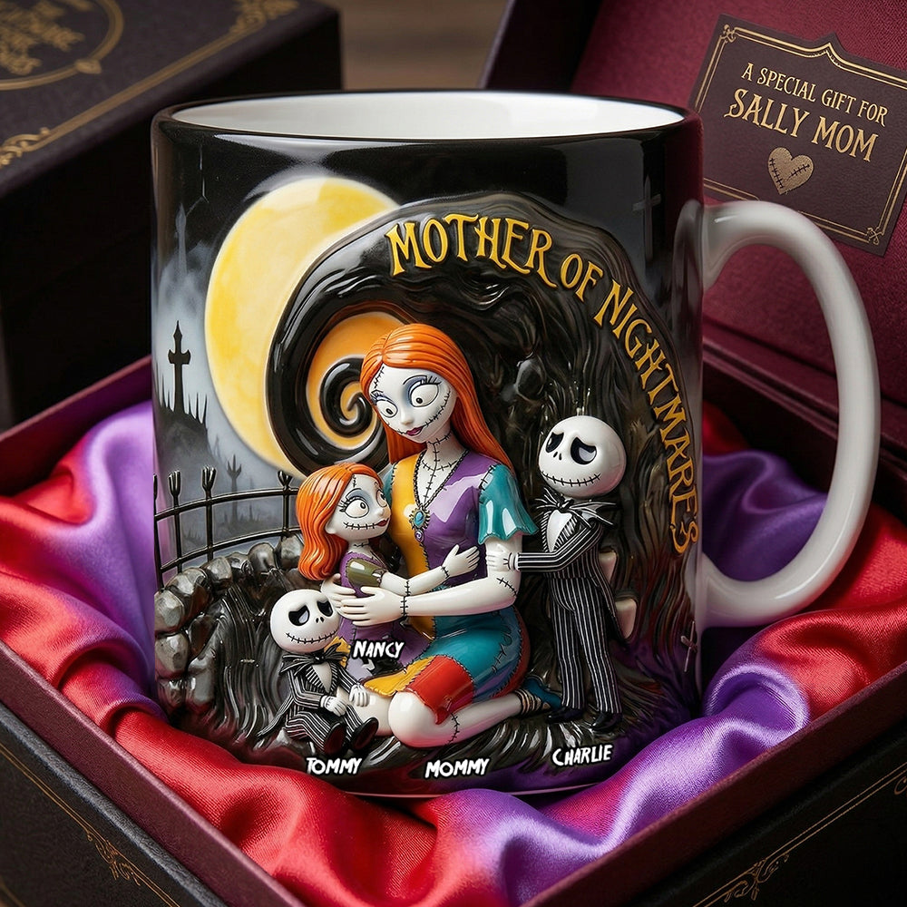 Spooky Mom Coffee Mug - Personalized Mother's Day Gifts 03OHDT020426-Homacus