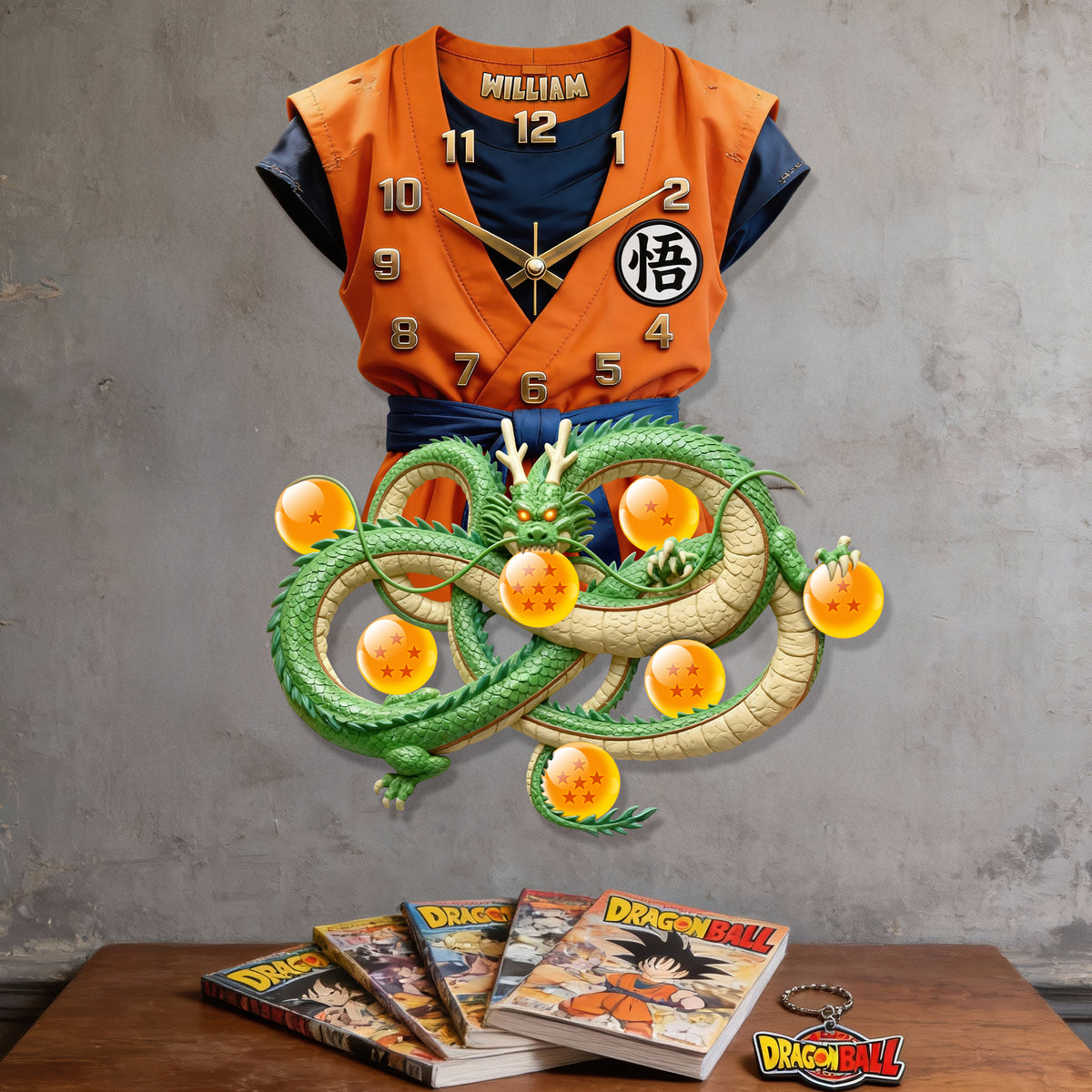 Power Warrior Acrylic Clock – Personalized Gifts 06toqn050126-Homacus