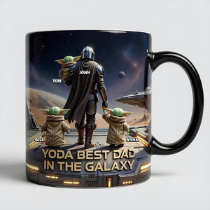 The Best Warrior Dad Magic Mug - Personalized Gifts For Dads 02nadt300426-Homacus