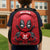 Red Warrior Themed School Bag - Personalized Gifts For Kids 04ohqn050825-Homacus