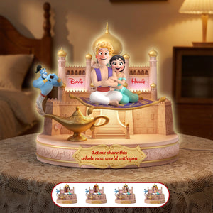 Romantic Couple Acrylic Light Box - Personalized Gifts For Couple 01KIMG031225-Homacus