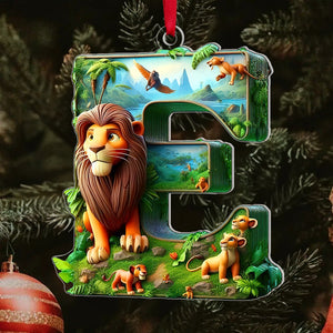 Custom Alphabet Letter Gifts For Movie Lover Acrylic Ornament Christmas 05XQQN251024-Homacus