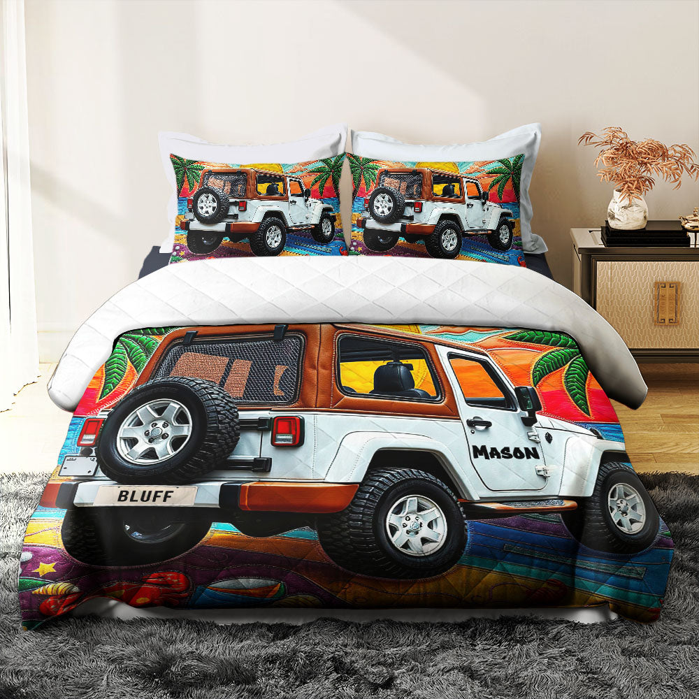 Personalized Gifts For Off Road Lovers Quilt Bedding Set 015HUMH060225-Homacus