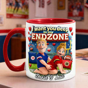 Playful Athletic Couple Mug – Personalized Gift For Sporty Couples 03HULU120126-Homacus