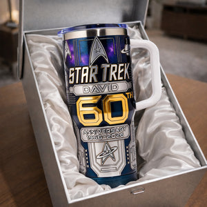 60th Anniversary Universe 40oz Tumbler - Personalized Gifts For Celebration Tumbler 05OHLU020326-Homacus