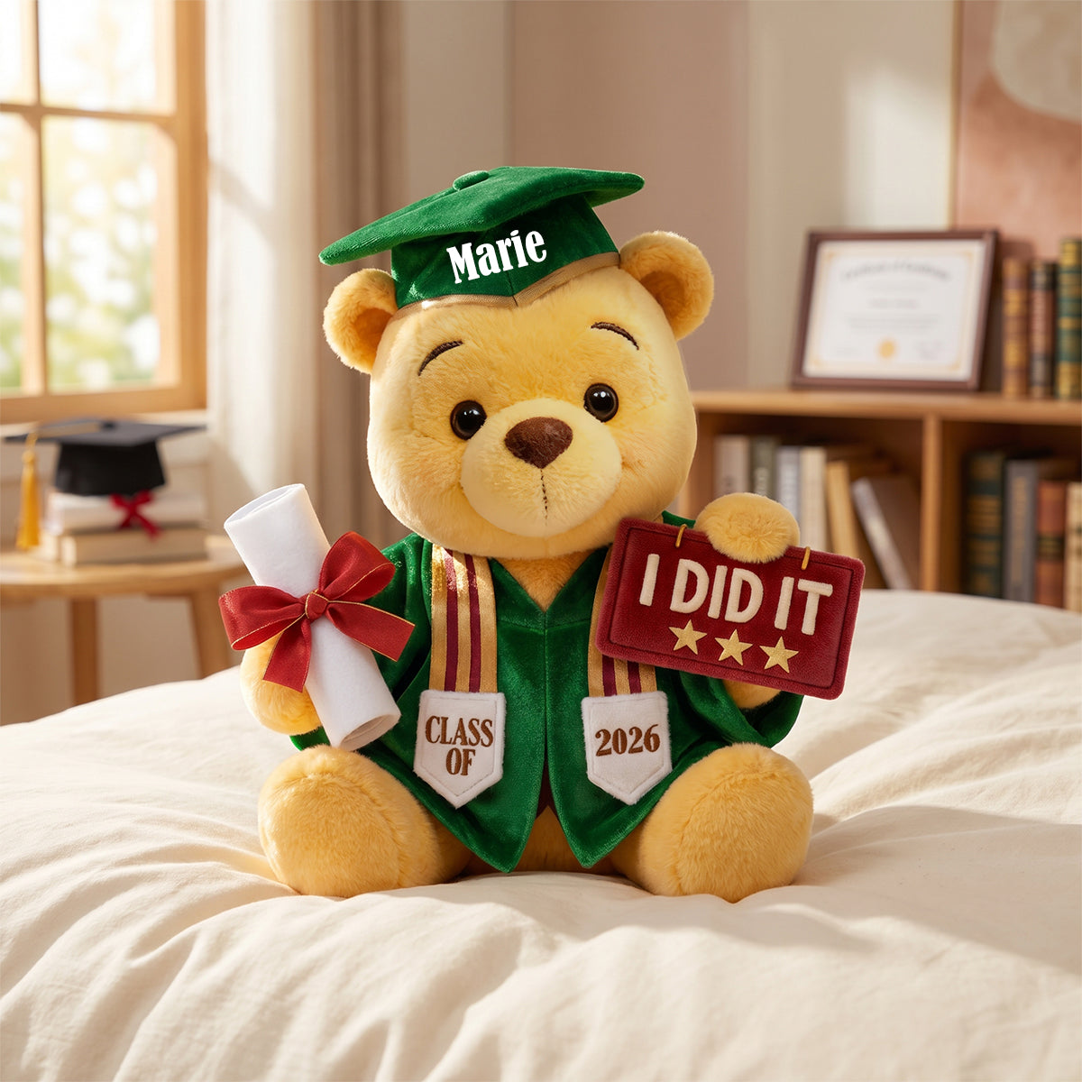 I Did It - Class Of 2026 Graduation Pillow - Personalized Gifts For Graduates 02ohdh130526-Homacus