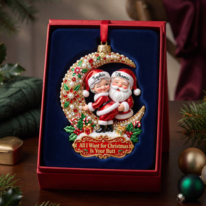 Naughty Couple Acrylic Ornament - Personalized Gifts For Couple 01pglu201026-Homacus
