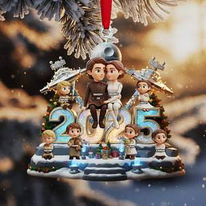 Family Custom Shape Acrylic Ornament, Personalized Gifts For Christmas 03pata171025-Homacus