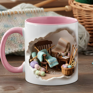 Sewing Coffee Accent Mug - Personalized Gifts For Sewing Lovers 07hylu111225-Homacus