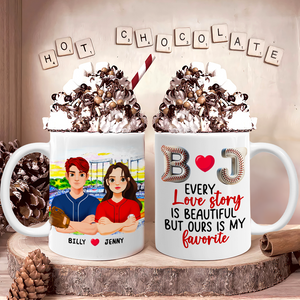 Personalized Gifts For Baseball Lover Couple Coffee Mug 01xqpu171024hg-Homacus