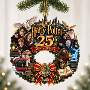 25th Anniversary Fantasy Christmas Ornament - Personalized Gifts For Fantasy Lovers 07ohqn091026-Homacus
