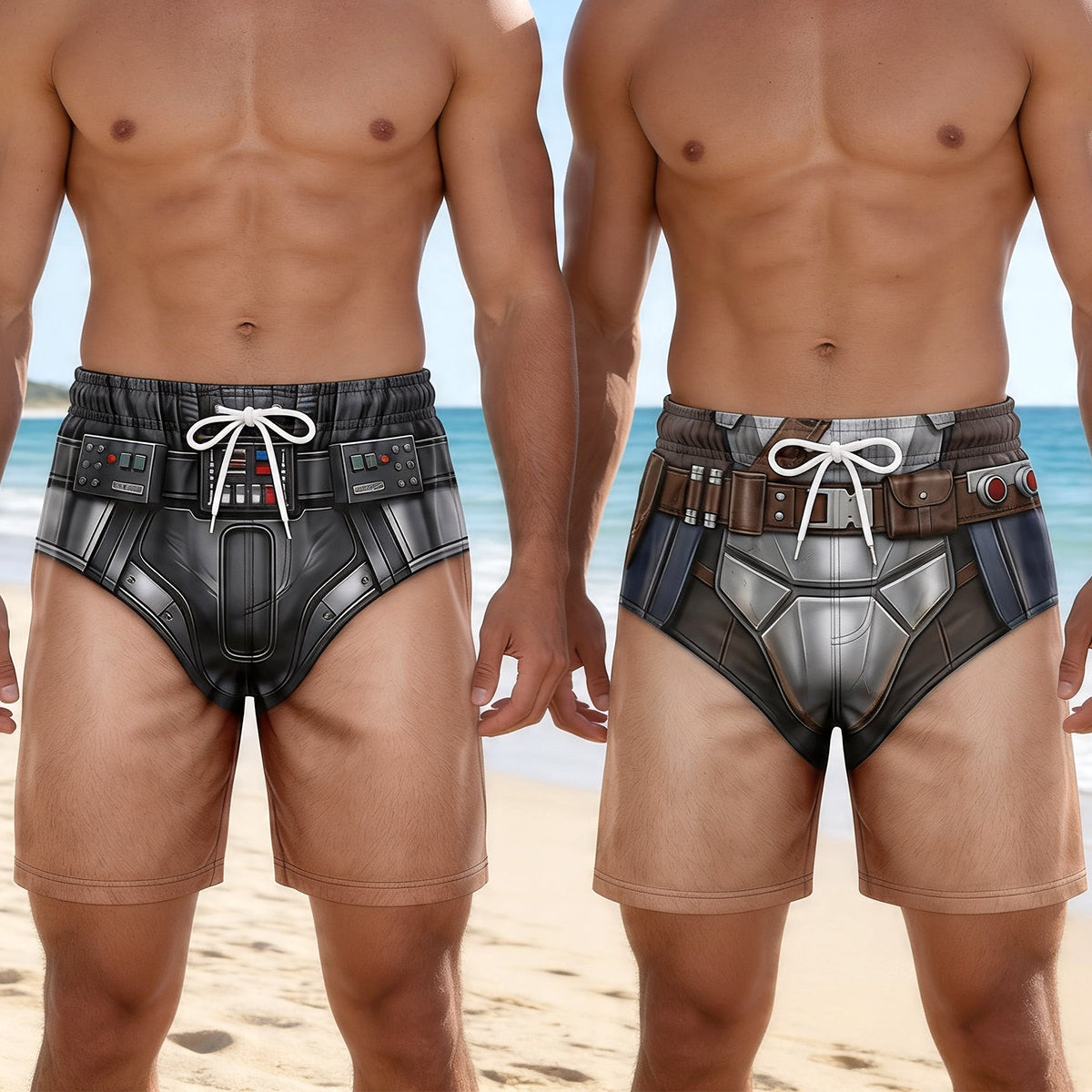 Warrior Men's Beach Shorts Personalized Gifts For Him 05NATN020726-Homacus