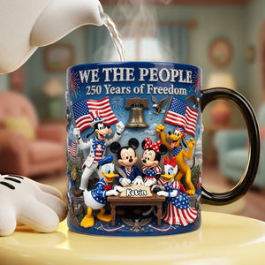 America 250 Celebration Magic Coffee Mug - Personalized Gifts For Patriotic 01tyta290526
