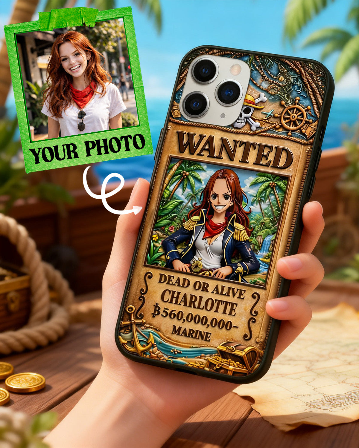 Anime Custom Photo Phone Case - Personalized Gifts For Anime Lovers 02tymg170326-Homacus