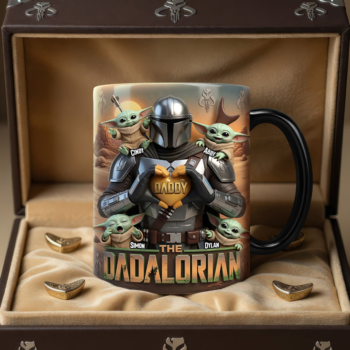 Dad Magic Coffee Mug - Personalized Gifts For Father's Day 076tydh080626-Homacus