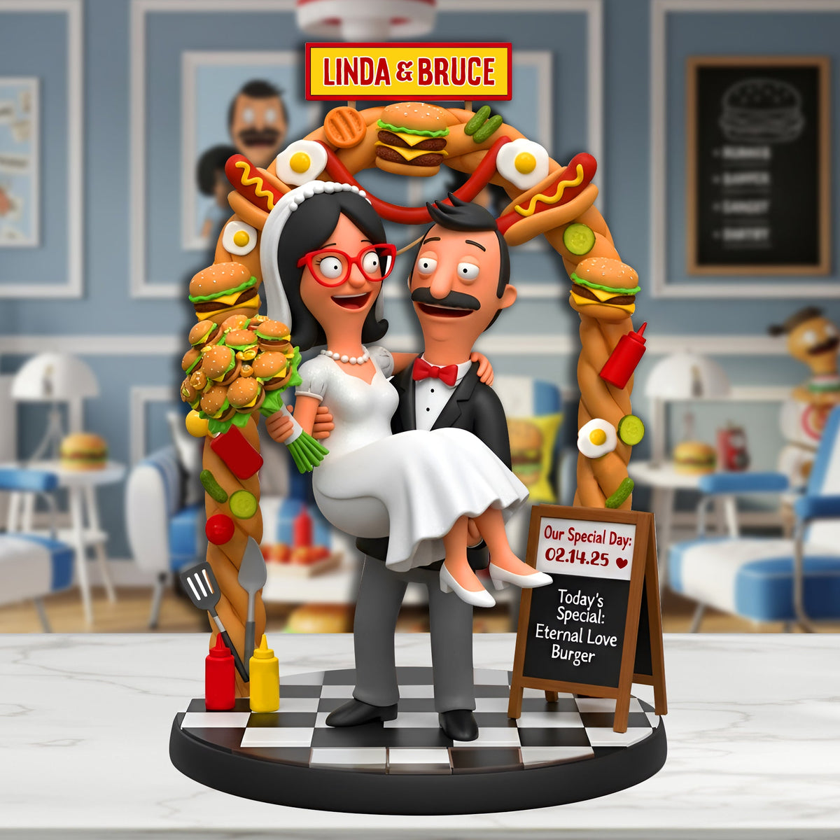 Special Day Couple Acrylic Plaque - Personalized Wedding Gifts For Couple 04TOLU210625-Homacus