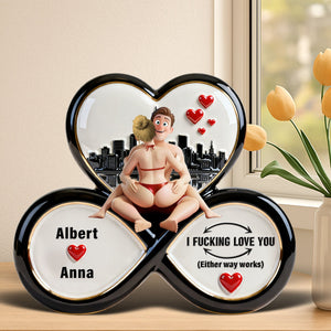 Naughty Couple Acrylic Plaque - Personalized Gifts For Couple 03ohqn160126-Homacus