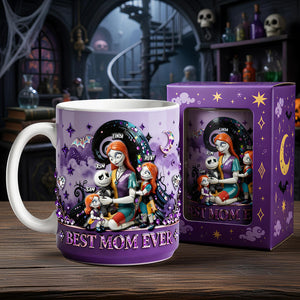 Spooky Queen Family Coffee Mug - Personalized Gifts For Mom 02OHDT100426-Homacus
