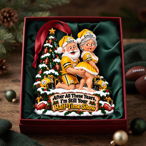 A Lifetime Of Love Old Couple Ornament - Personalized Gift For Sporty Couples 06OHLU061026-Homacus