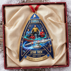 60th Anniversary Christmas Ornament - Personalized Gifts For Family 01tota110926-Homacus