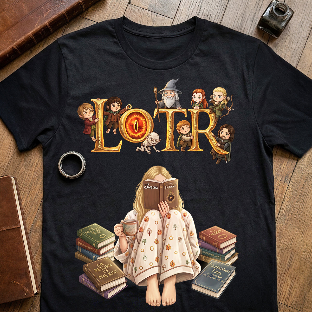 Immersion Reading Shirt - Personalized Gifts For Book Lovers 01hudt090626