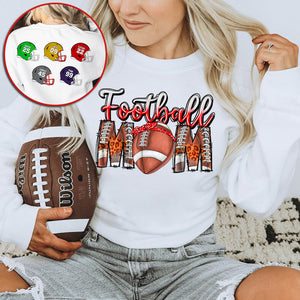 Personalized Christmas Gifts For Football Mom Shirt 05HUTN181024-Homacus