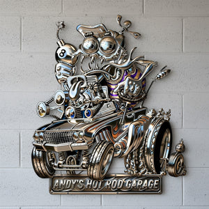 Top Speed Metal Sign - Personalized Gifts For Hot Rod Lover 02TGMG310126-Homacus
