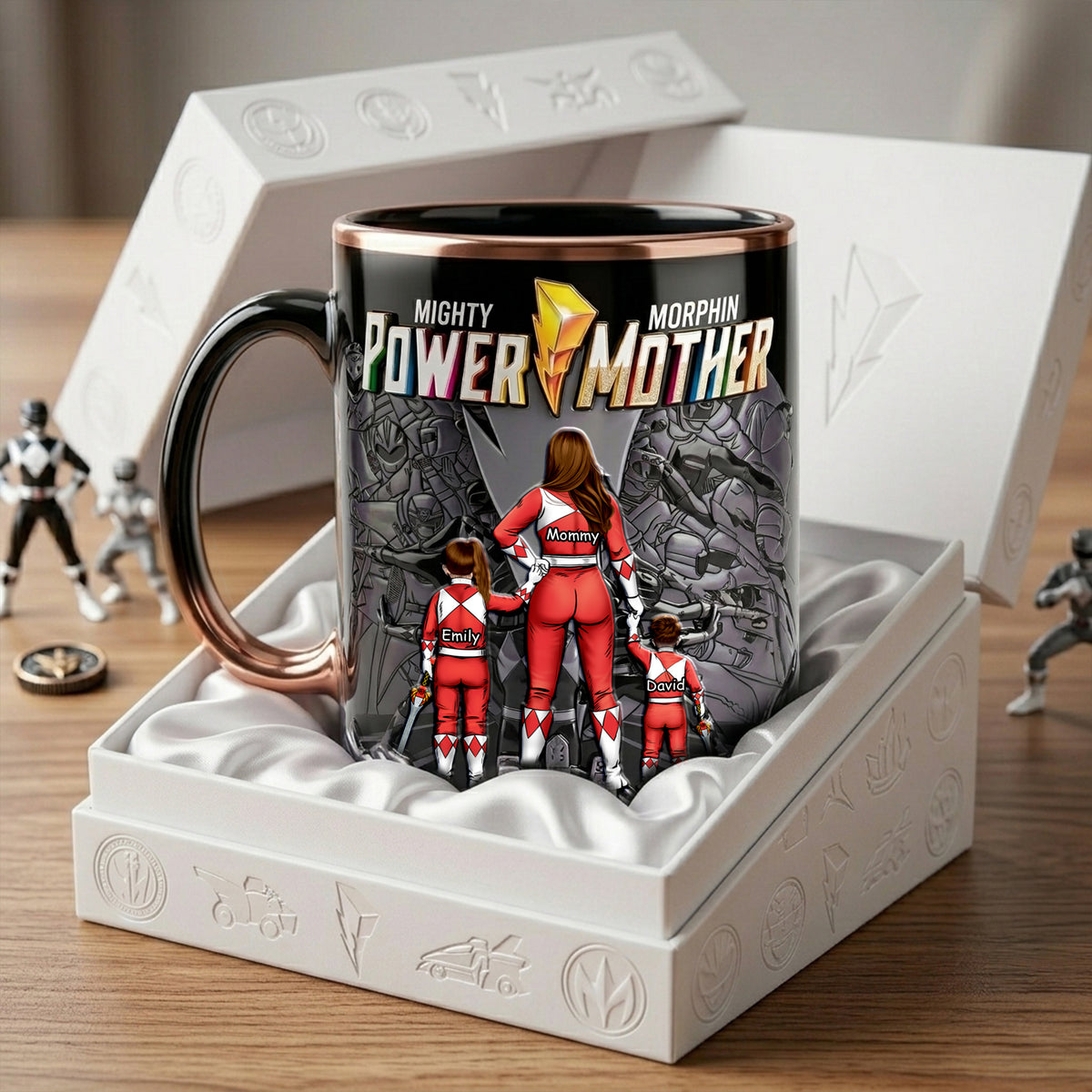 Mom Hero Squad Magic Mug - Personalized Gifts For Mom 04OHLU090426-Homacus