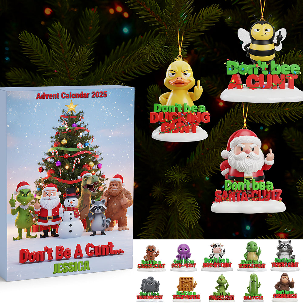 Personalized Gifts For Christmas - Funny Advent Calendar Blind Box 03nata141125-Homacus