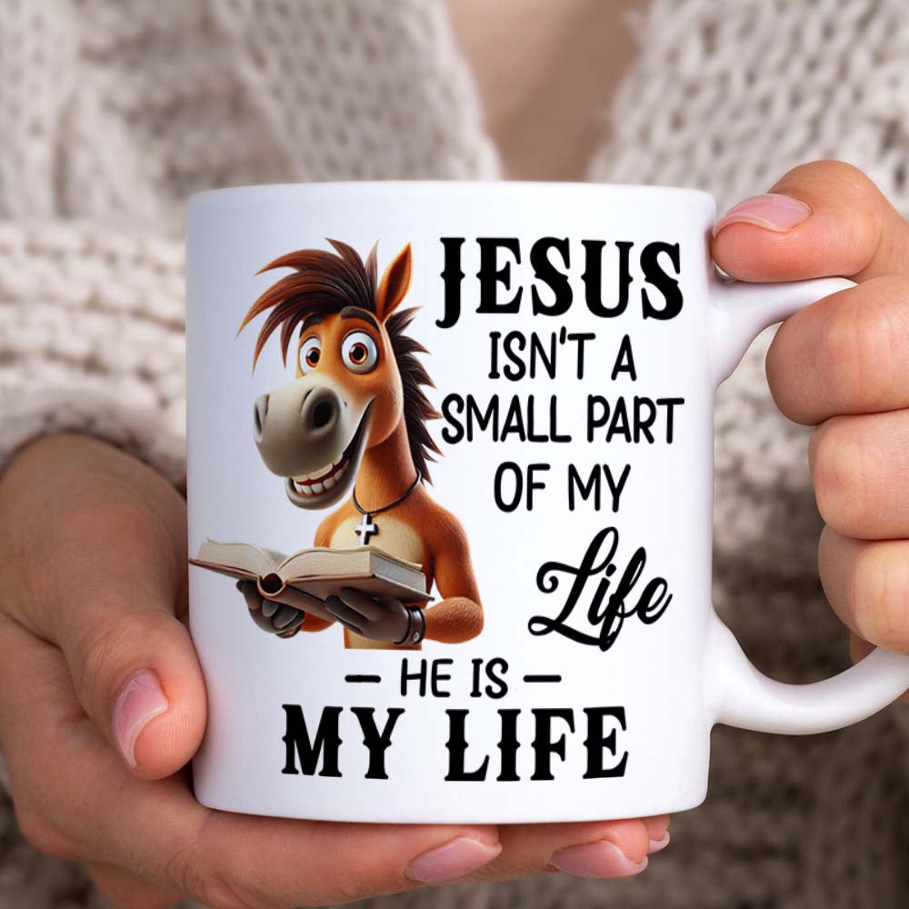 Gifts For Highland Jesus Lovers Coffee Mug Jesus My Life 01xqtn140125-Homacus