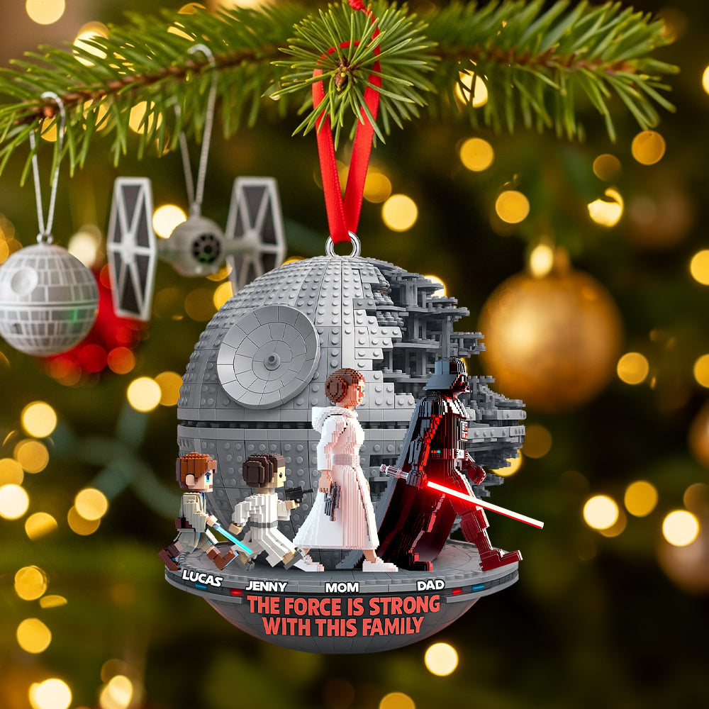 Personalized Gifts For Family, Christmas Family Acrylic Ornament 02ohtn080925-Homacus