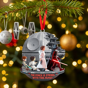 Personalized Gifts For Family, Christmas Family Lego Acrylic Ornament 02ohtn080925-Homacus