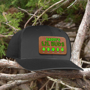 Personalized Gifts For Dad Leather Patch Hat 04ACTN210524-Homacus