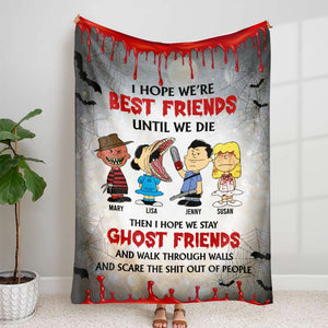 Personalized Gifts For Friends Blanket Halloween Ghost 03XQMH060924HG-Homacus