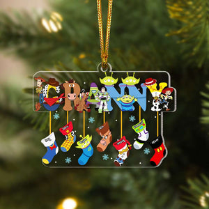 Personalized Gift For Grandma Christmas Ornament Stocking Kids 03XQMH071124-Homacus