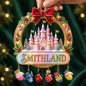 Gloves Family Christmas Ornament - Personalized Gifts For Family 01nadt080926