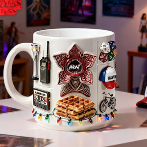 Retro Horror Adventure Coffee Mug - Personalized Gift For Fantasy Lovers 02NALU271225-Homacus