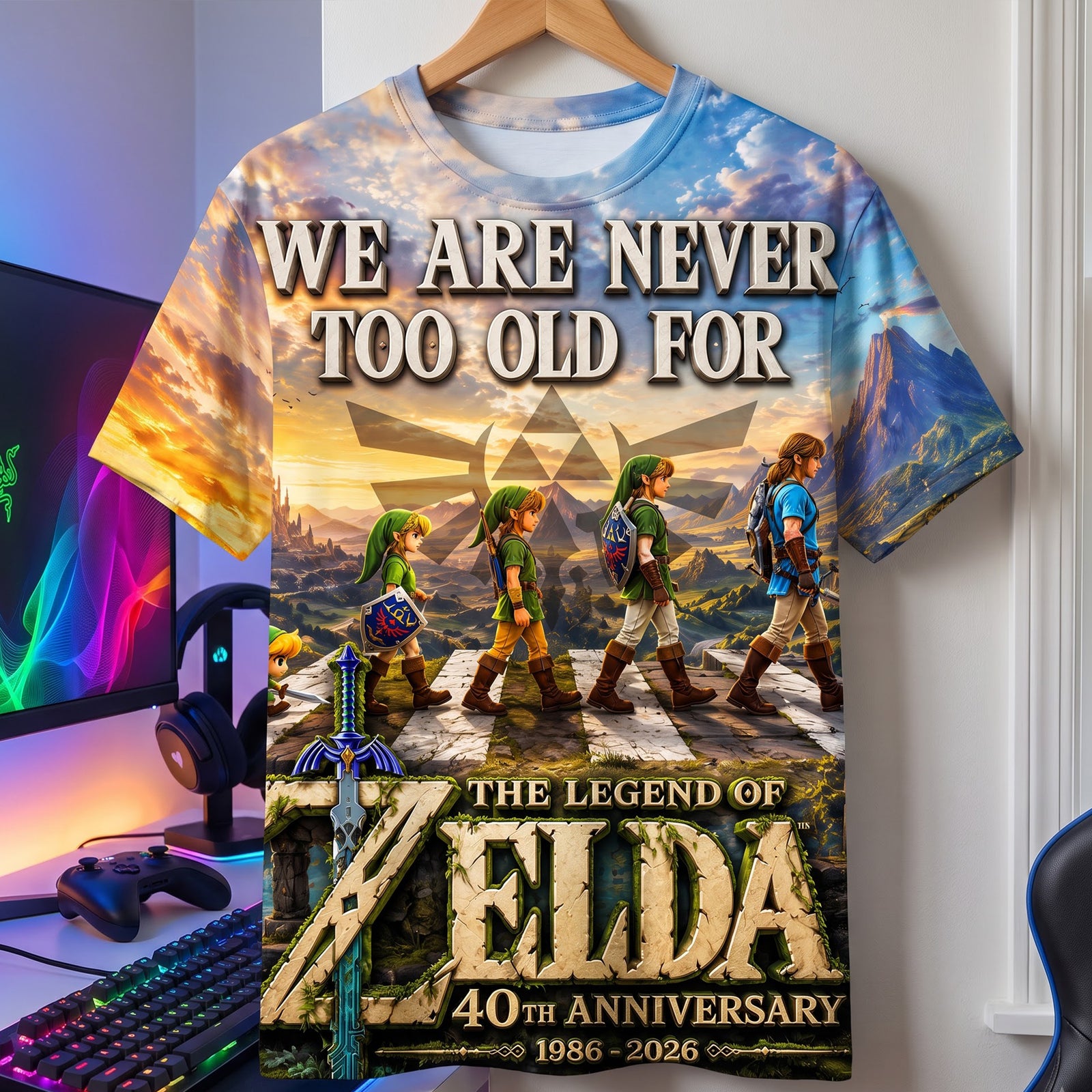 40th Anniversary Childhood Shirt - Personalized Gifts For Childhood Shirt 02NAQN290726-Homacus