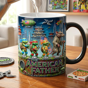 American Tactical Dad Squad Magic Mug, Personalized Gifts For Dads 04qhtn180526-Homacus