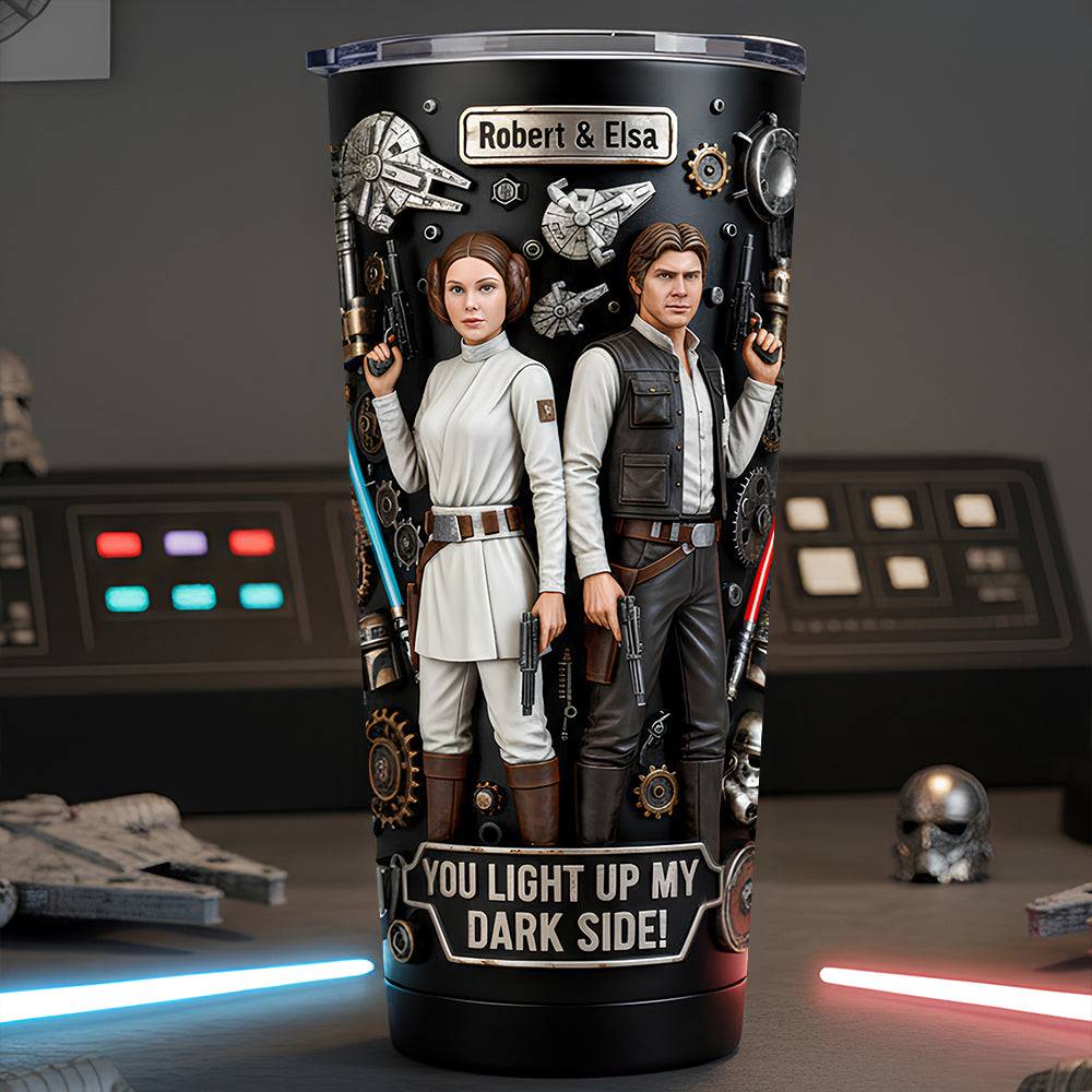 Couple Cosmic 20oz Tumbler - Personalized Gifts For Couple 05dtdt150126-Homacus