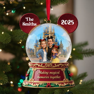 Custom Photo Gifts For Family Christmas Ornament 04pglu240925-Homacus