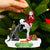 Naughty Skeleton Couple Christmas Ornament - Personalized Gifts For Couple 03ohdt110925-Homacus