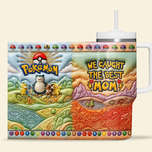 Lovely Magical Mom 40oz Tumbler With Handle - Personalized Gifts For Moms 02QHQN030426-Homacus